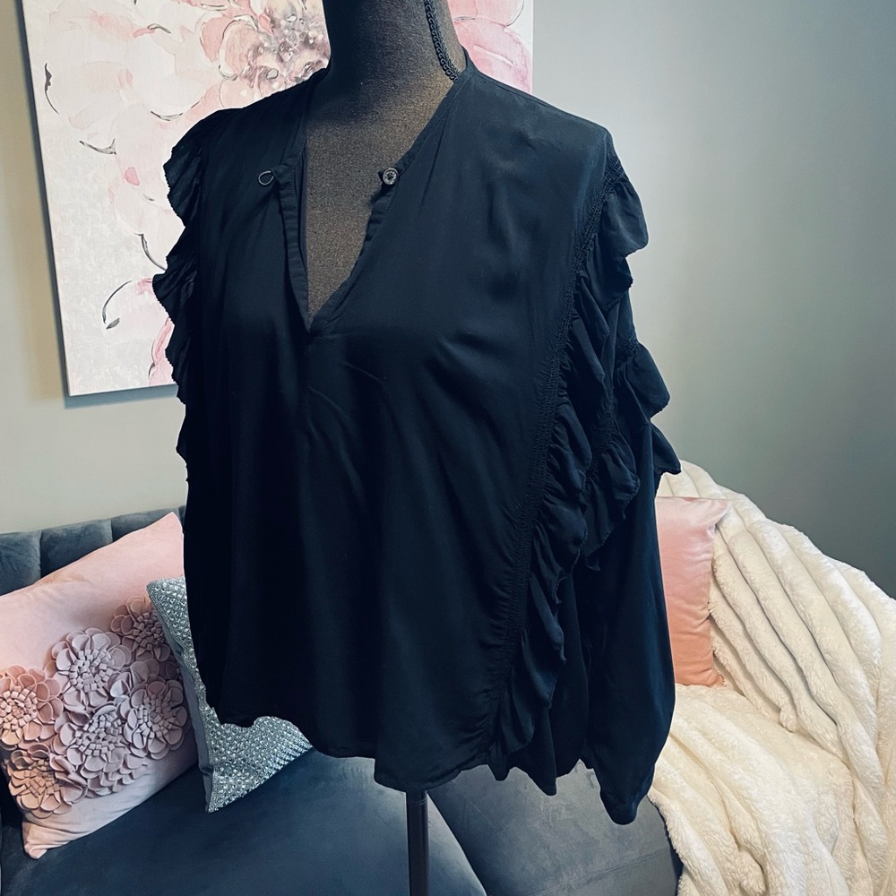 Zadig & Voltaire Ruffle Top - Picture 5 of 10